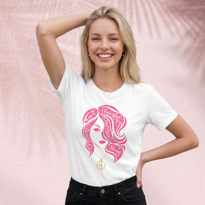 Girlie Women White T-Shirt