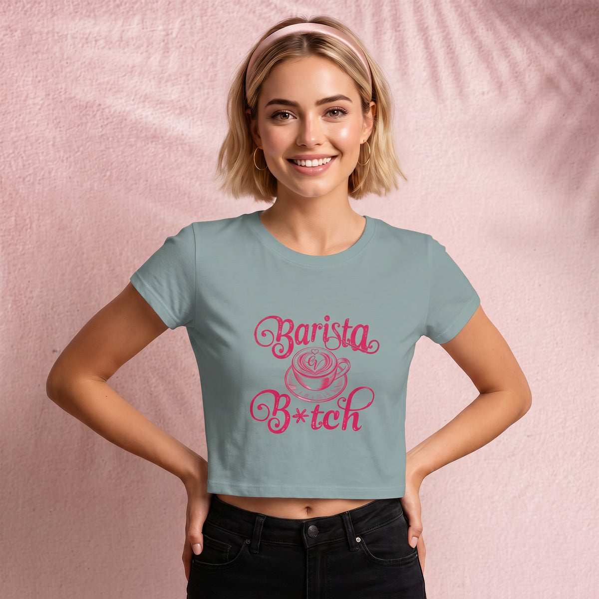 Barista B*tch Crop Top