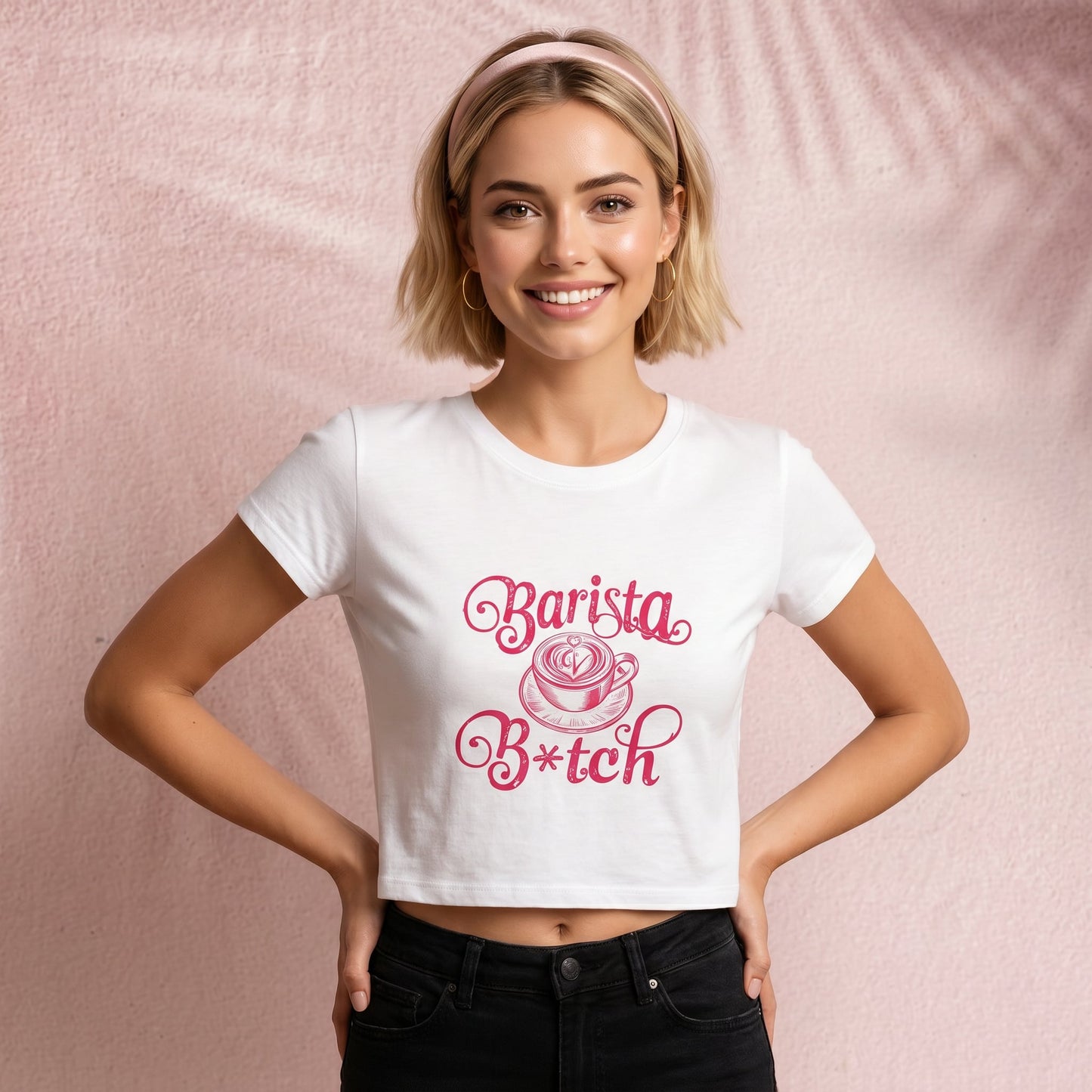 Barista B*tch Crop Tee
