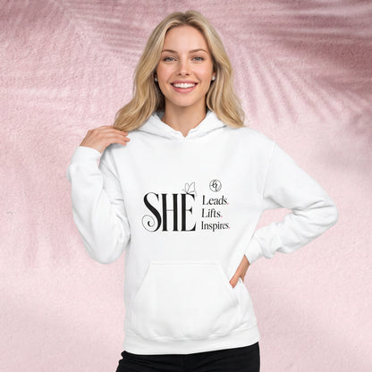 She leads Hoodie