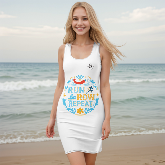 Run grow repeat Cut & Sew Dress