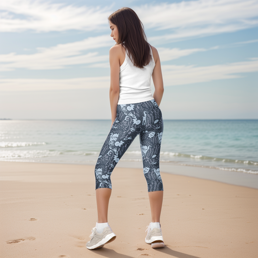 The Dark Side Capri Leggings