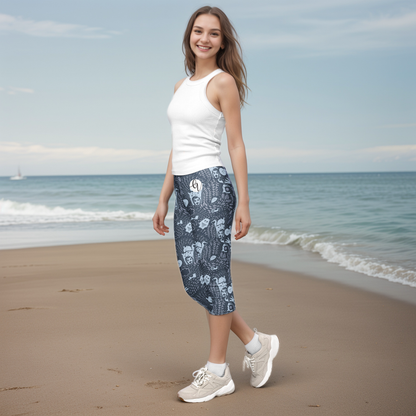 The Dark Side Capri Leggings