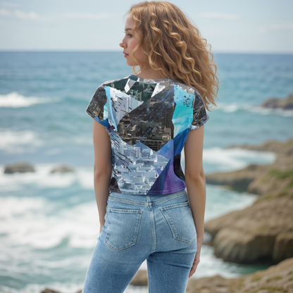 Mountain Artistry Crop Tee