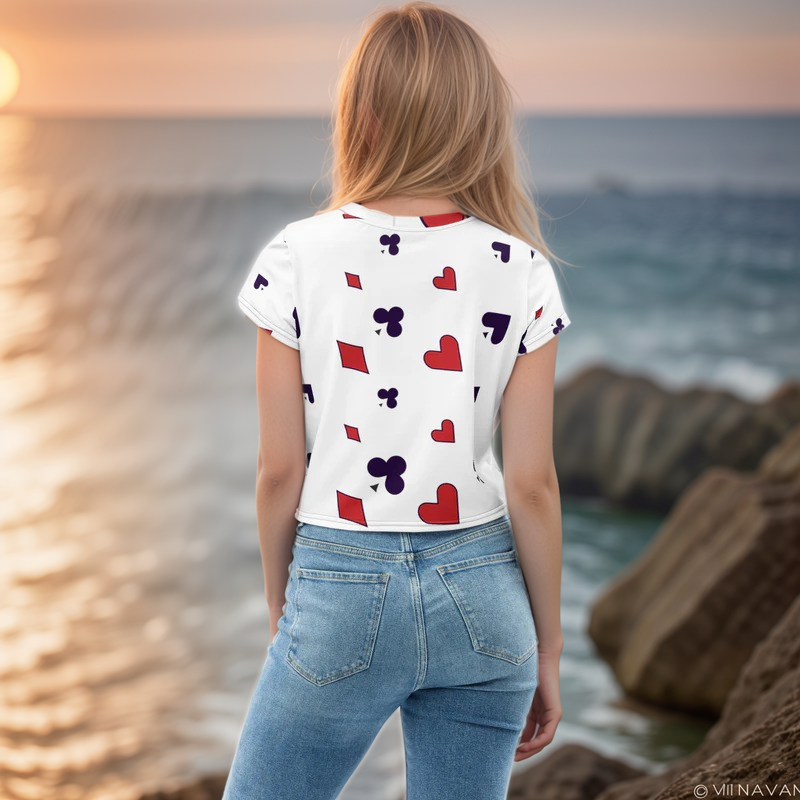 King Of Heart Crop Tee