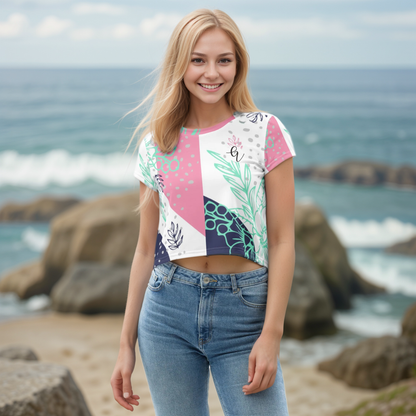 Garden Peak Crop Tee