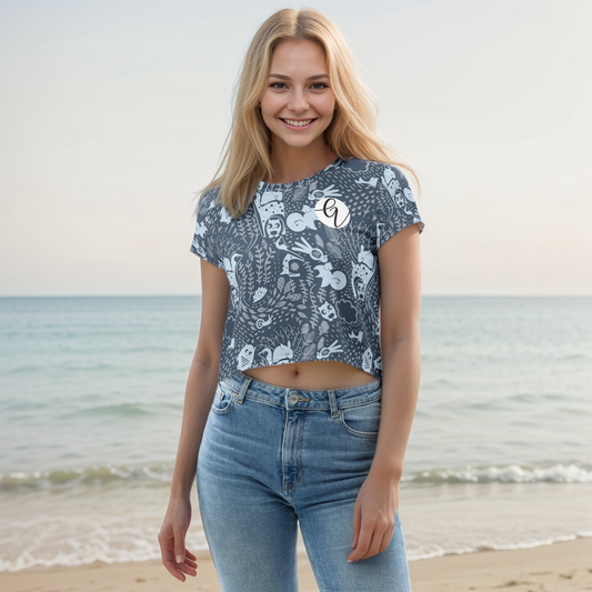 The Dark Side Crop Tee