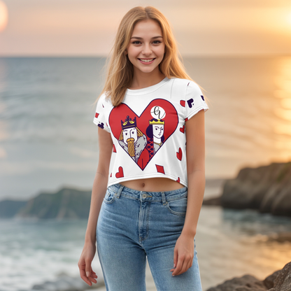 King Of Heart Crop Tee