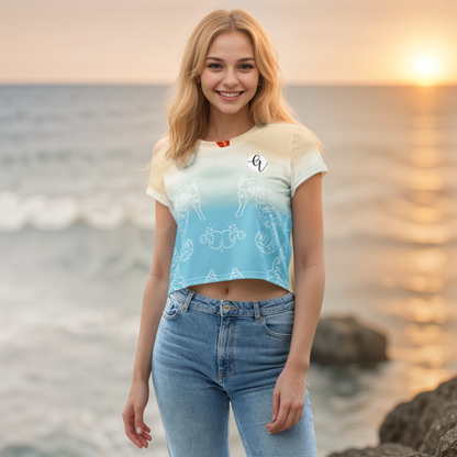 Sea Starfish Crop Tee