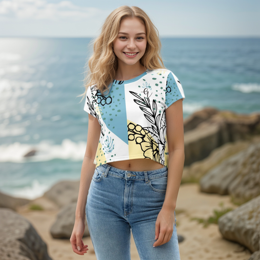 The Rach Place Crop Tee