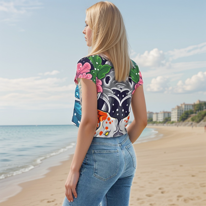 Koi Fish Crop Tee