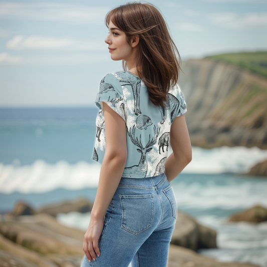 Lama Vintage Crop Tee