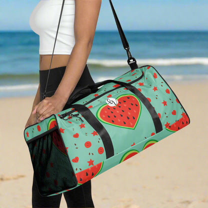 Watermelon Heart Duffle bag