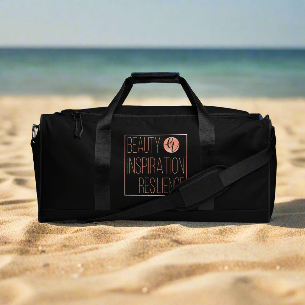 Beauty Inspiration and Resilience Pledge Duffle bag
