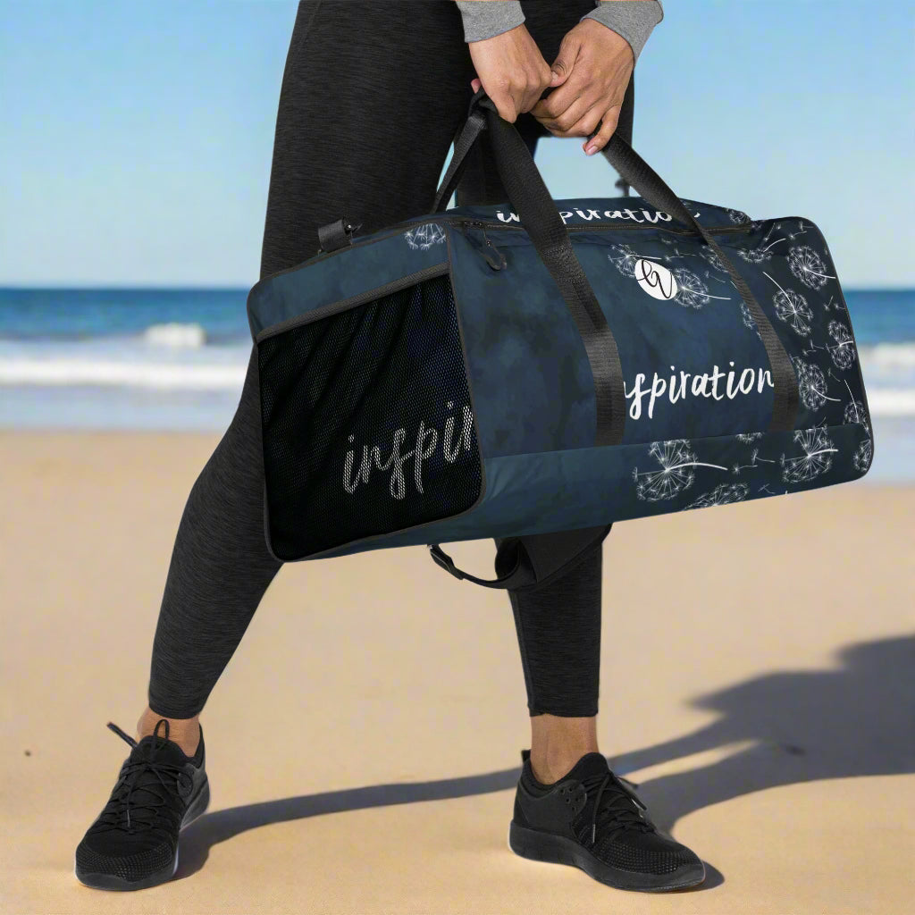 Blue Inspiration Duffle bag