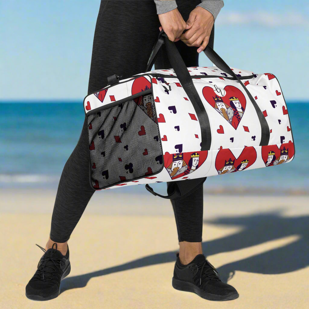 King of Hearts Duffle bag