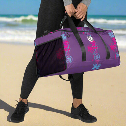 Purple Kisses Duffle bag