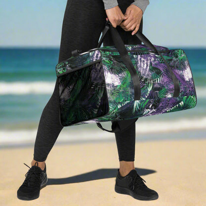 Multicolored Duffle bag