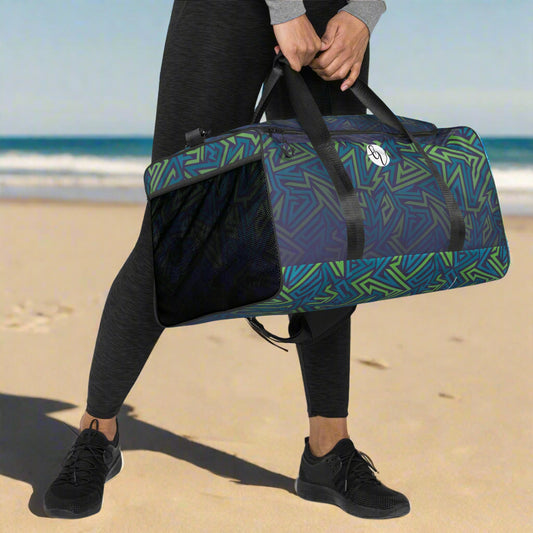 Cross Blue Line Duffle bag