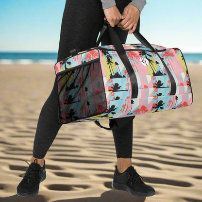 Pink Pattern Duffle bag