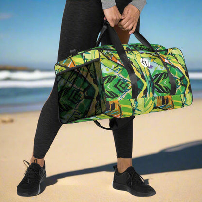 Leaves Floral Duffle bag