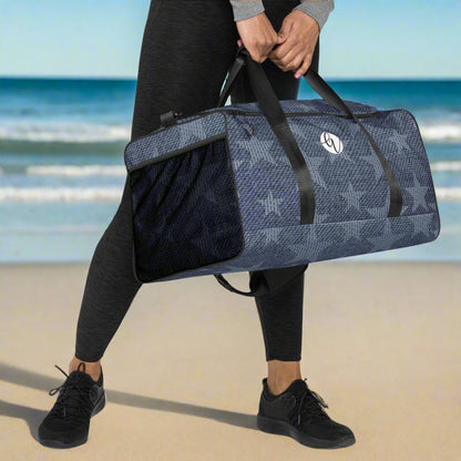Grey Stars Duffle bag