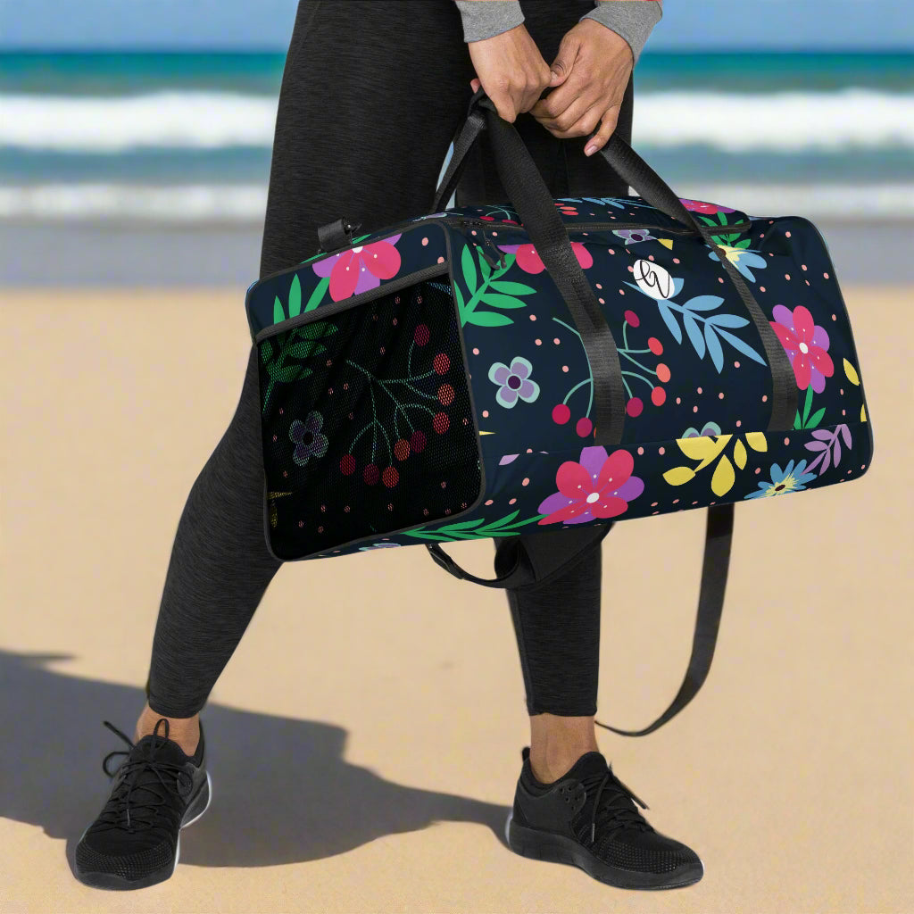 Colorful Ditsy Duffle bag