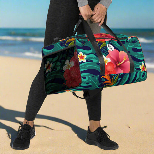 Floral Seamless Pattern Duffle bag