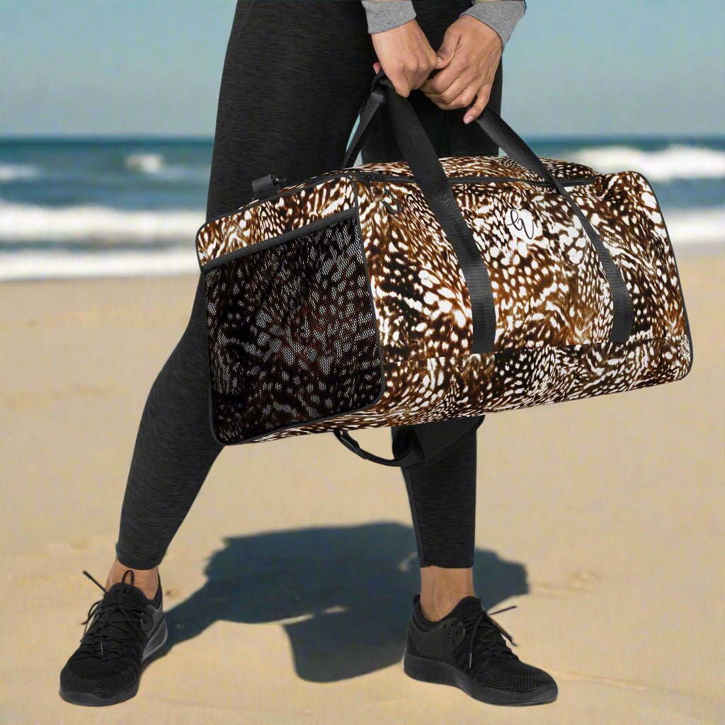Bird skin Duffle bag