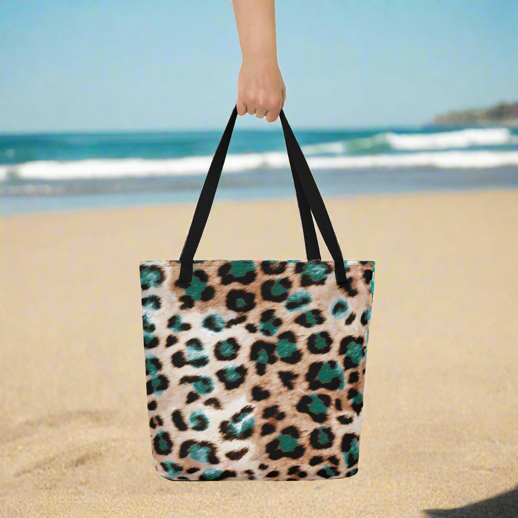 Jaguar Skin Large Tote Bag
