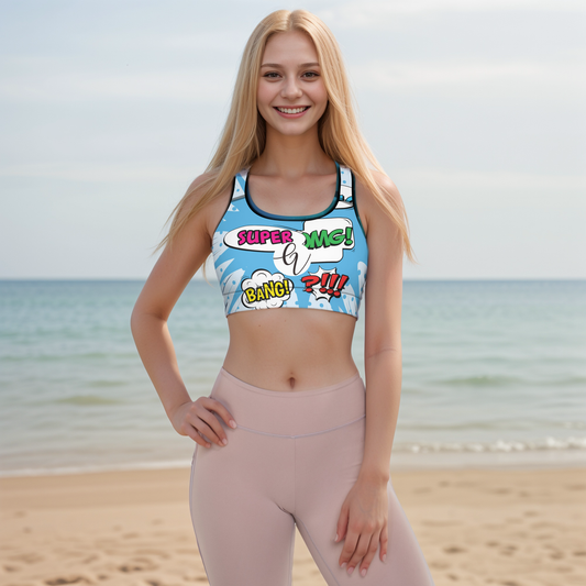 Cool summers Padded Sports Bra