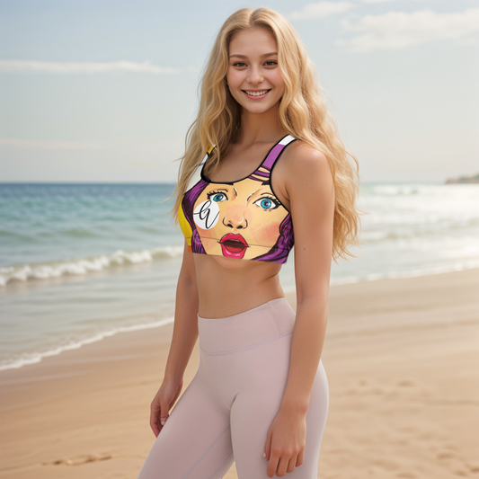 Cool Lady Padded Sports Bra