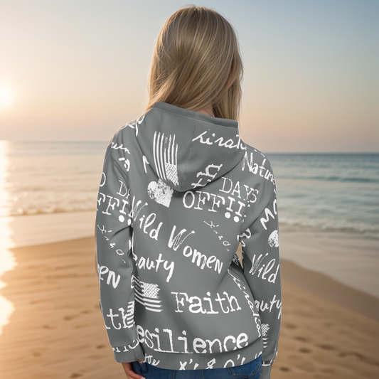 Resilience Grey Hoodie