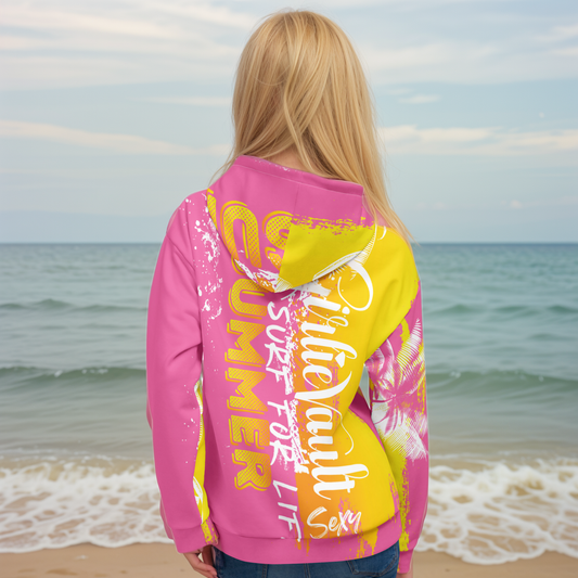 Yellow Pink Hoodie