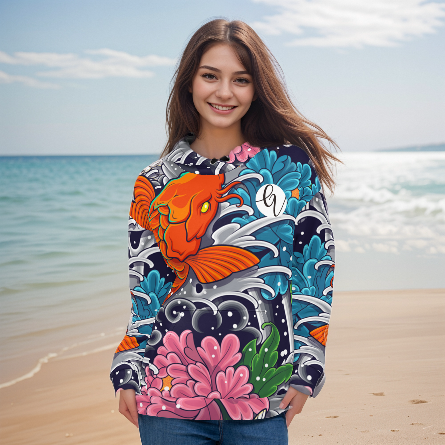 Koi fish Hoodie