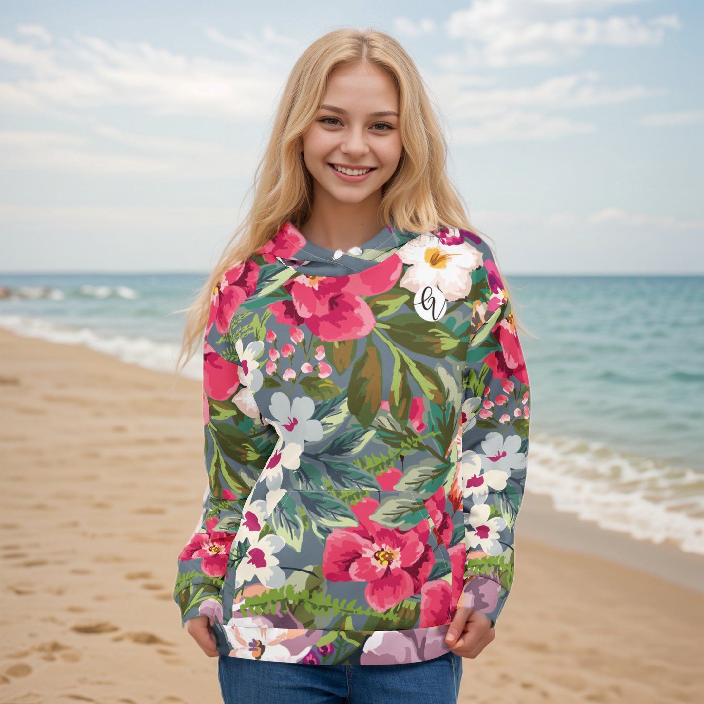 Wild Floral Hoodie