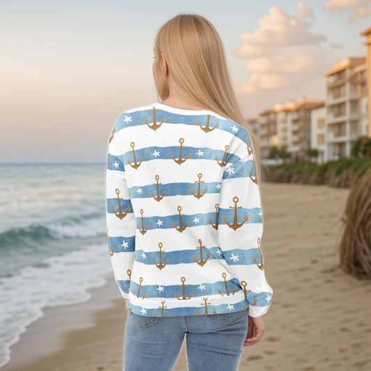 Anchor Stripes Sweatshirt