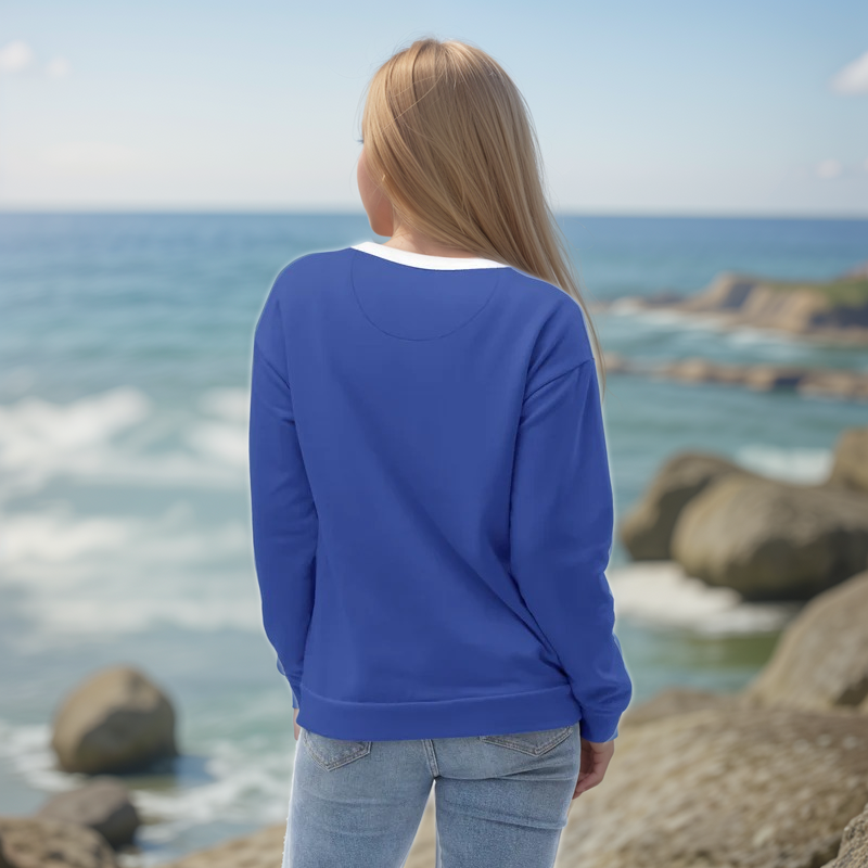 Blue Colored Sweatshirt
