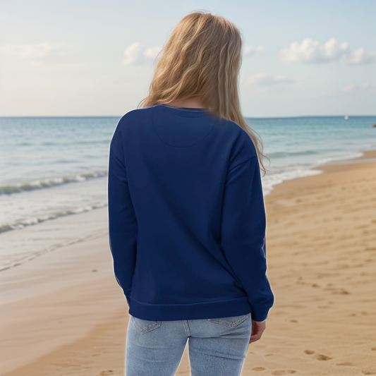 Blue Dark Colored Sweatshirt