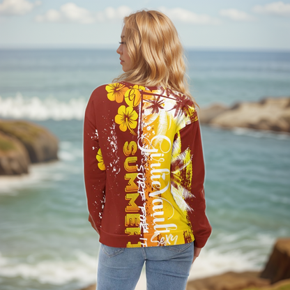 Brown Yellow Summers Sweatshirt