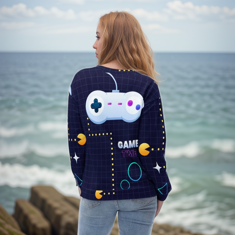 Game Floral Sweatshirt