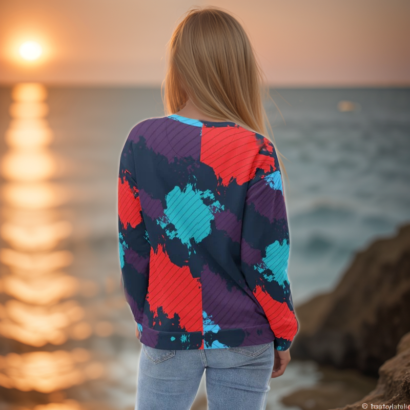 Geo Wave Sweatshirt