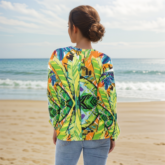 Leaves Floral Sweatshirt