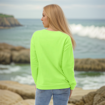 Neon Bright Green Coloured Sweatshirt