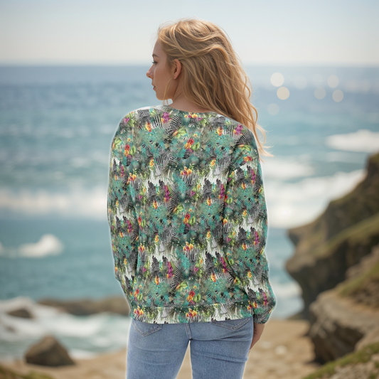 Poplin Multicolor Sweatshirt