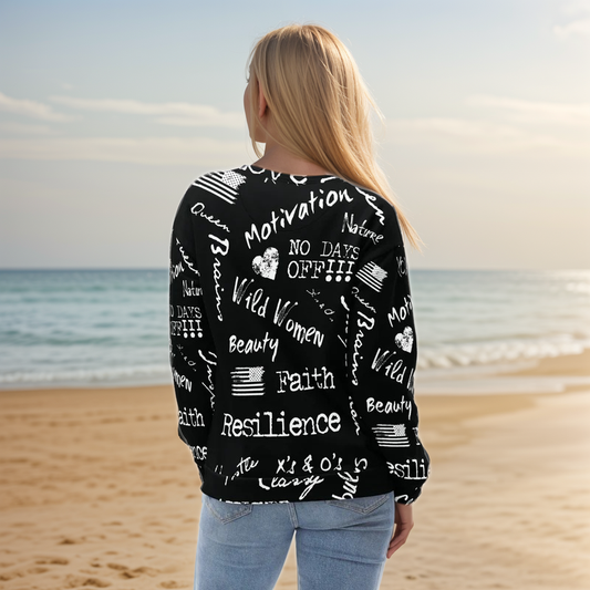 Resilience Black Sweatshirt