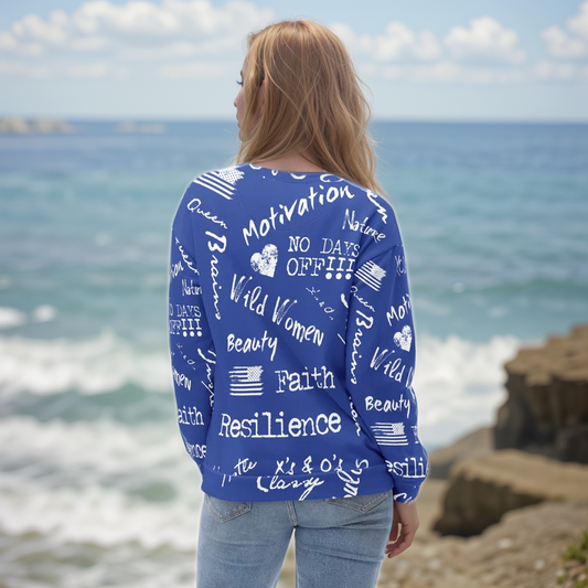 Resilience Blue Sweatshirt