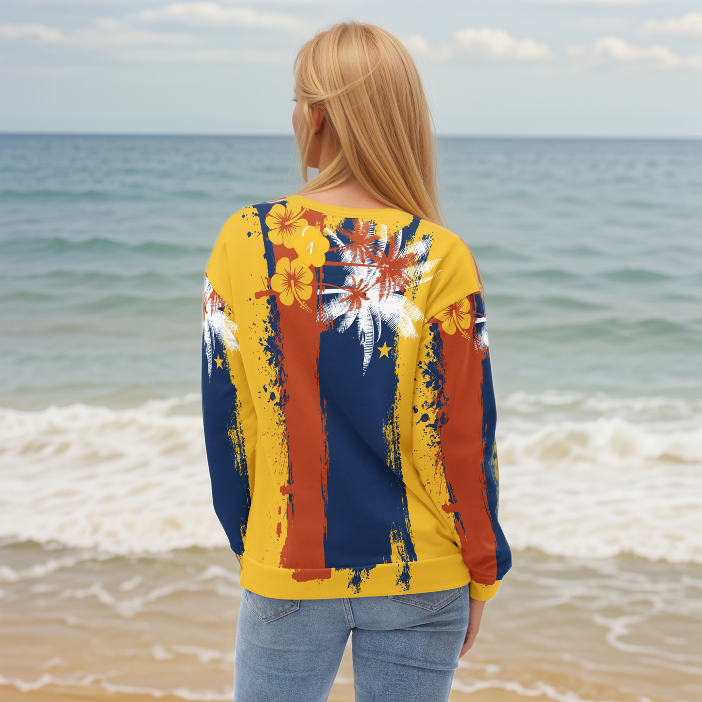 GirlieVault Orange Sweatshirt