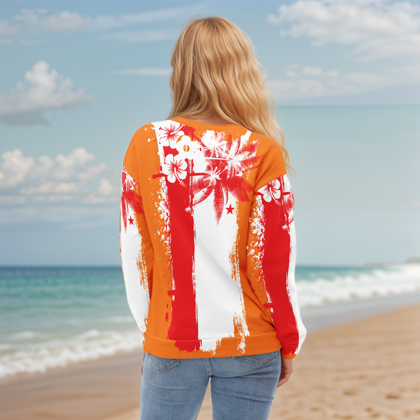 GirlieVault Red Sweatshirt