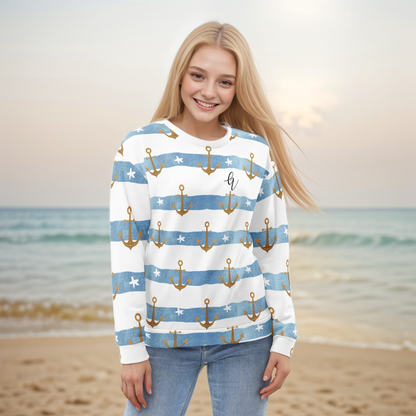 Anchor Stripes Sweatshirt